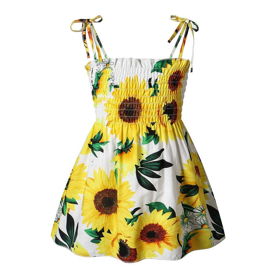 Baby Girl Summer Cotton Dress For Children - Velora