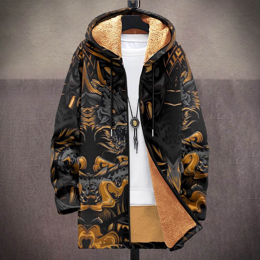 Hooded Cardigan Thick Winter Clothes - Velora