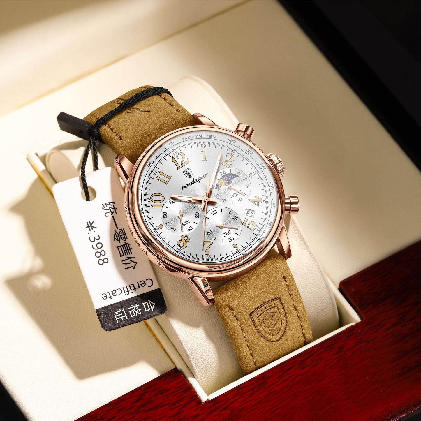 Multi-functional Waterproof Fashion Quartz Watch - Velora