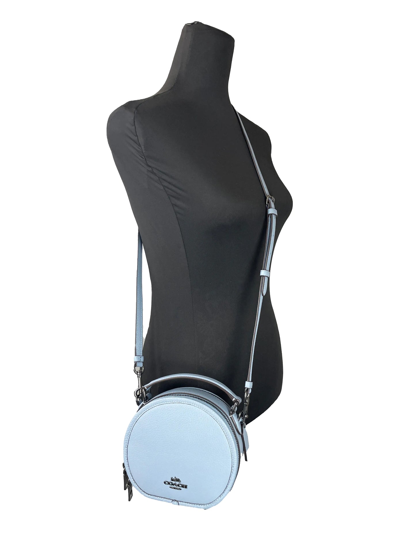 Coach Pebble Leather Canteen Purse