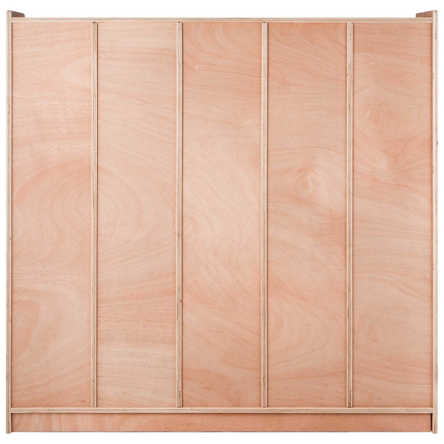 Preschool Cubby Lockers 5-Section Plywood Birch Coat Locker 15MM Thickness Kids Locker For Home 48.4 Inch High Durable Classroom Lockers For Toddlers And Kids Commercial Or Personal Use - Velora