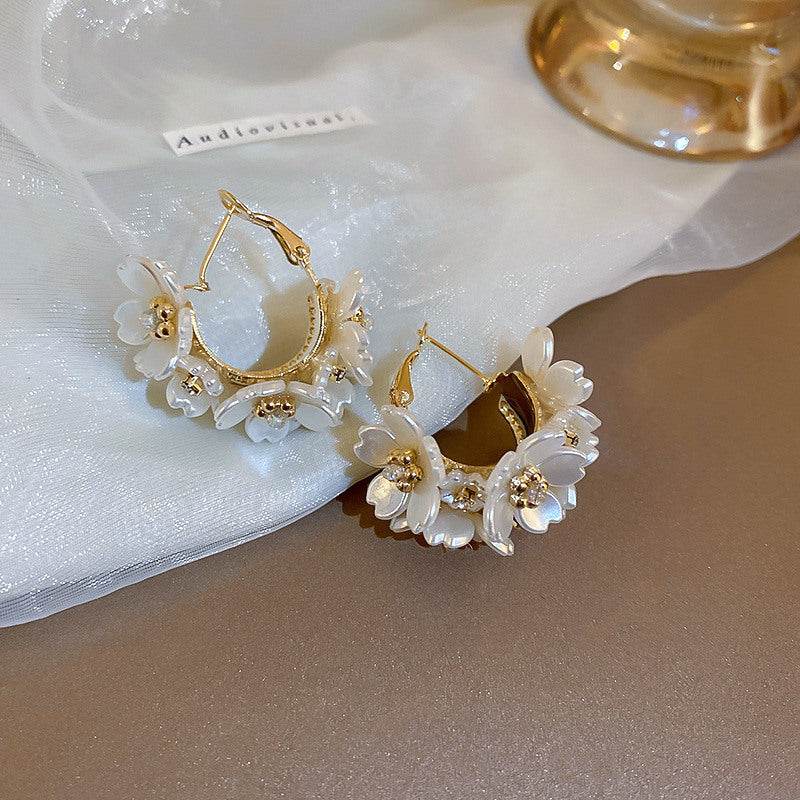 Sophisticated Luxury Floral EarringsExquisite - Velora