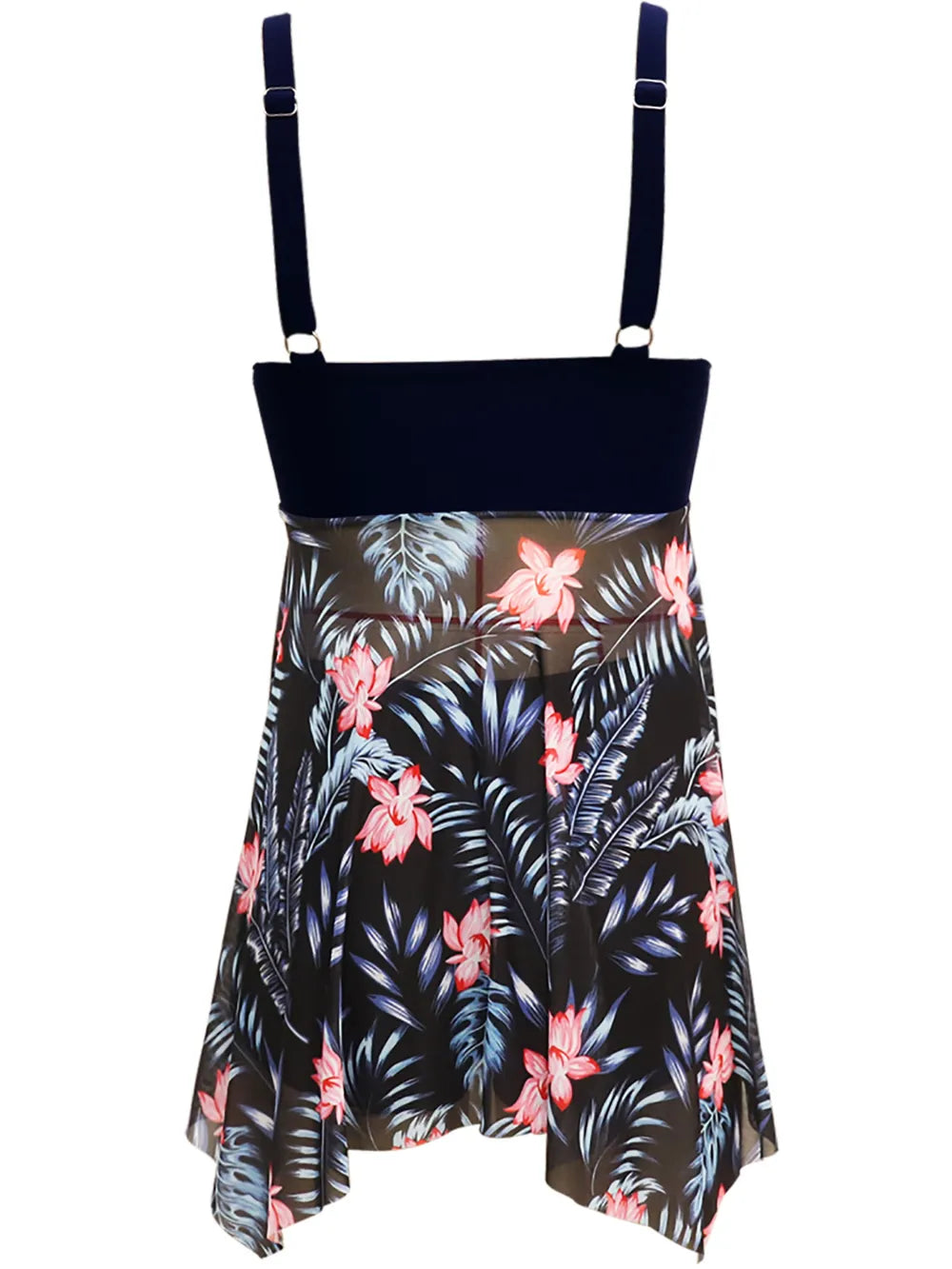 Printed Wide Strap Two-Piece Swim Set - Velora