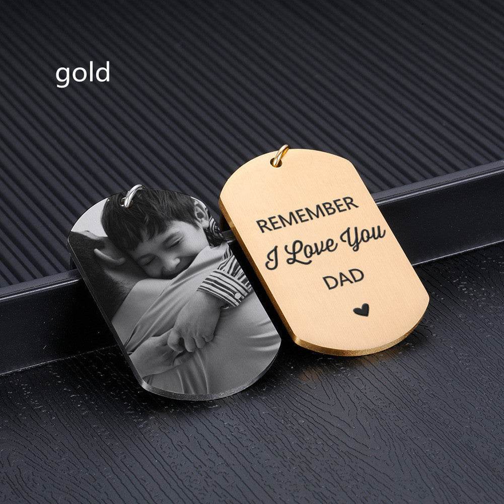 Personality Trend Stainless Steel Keychain - Velora