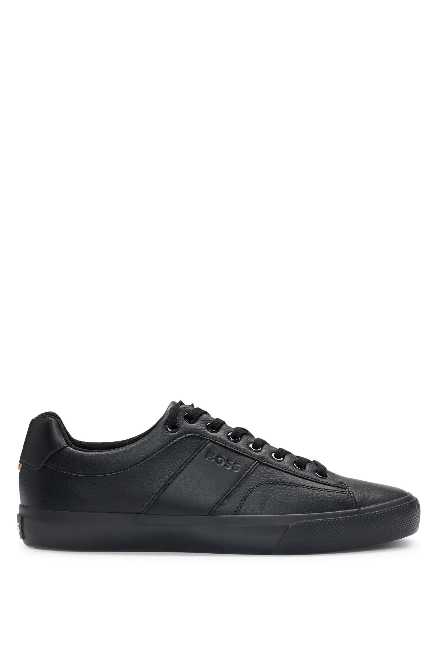Executive Men's Sleek Tennis Shoes Black 43 EU