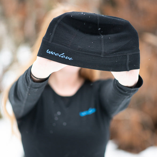 Unisex 100% Merino Wool Sport Beanie Woolove Apparel