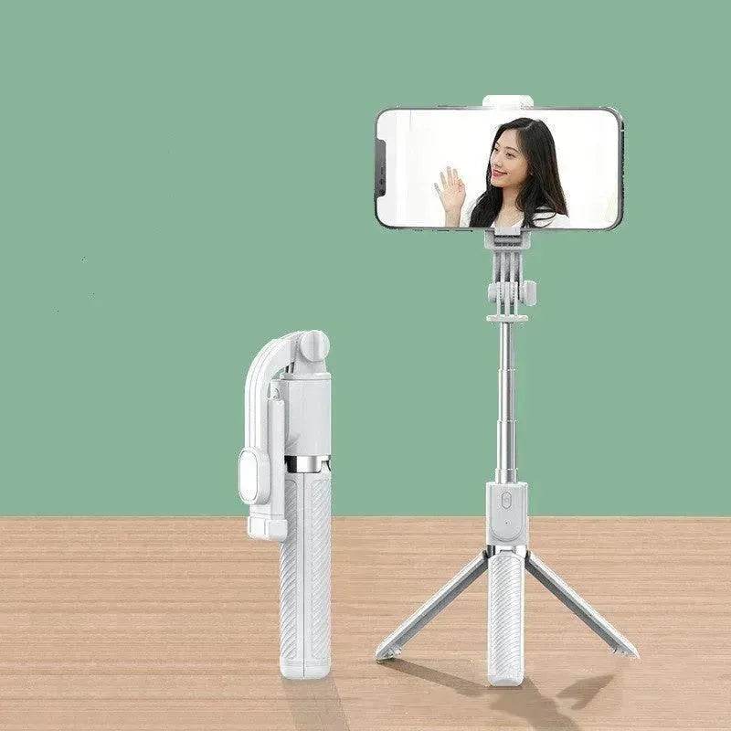 Integrated Selfie Stick Bluetooth Mobile Phone Live Streaming Tripod Stand - Velora