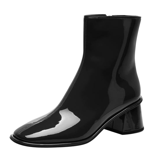 COACH Womens Gigi Bootie Uniform Dress Shoe Black 5.5