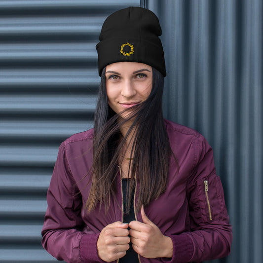 Embroidered Beanie - Velora