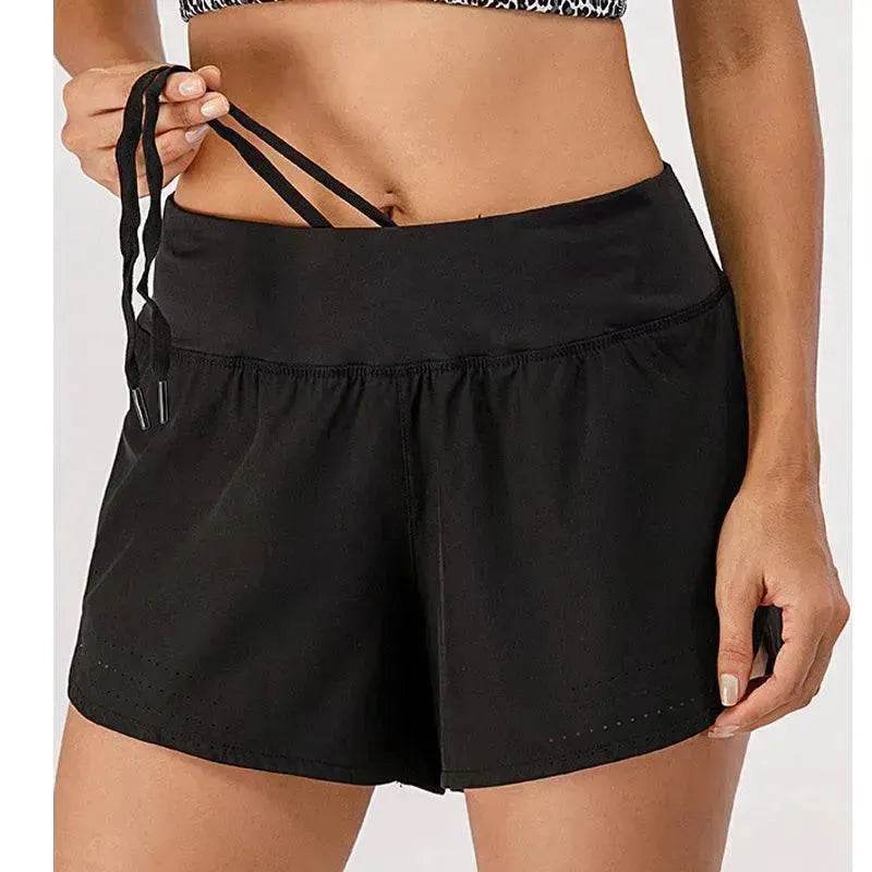 Loose Gym Running Outside Wear Drawstring Yoga Pants Pockets - Velora
