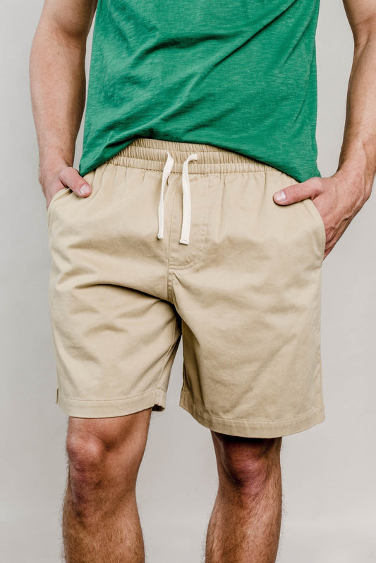 United By Blue Mens Spence Cotton Stretch Athletic Shorts - Velora