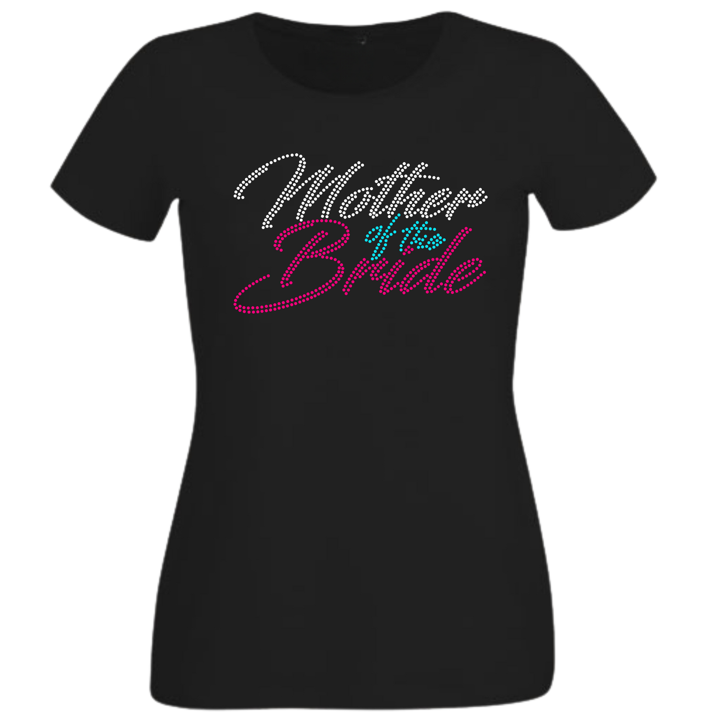 Mother of the Bride Rhinestone Shirt – Wedding Sparkle Bling Tee | Blingdazzel