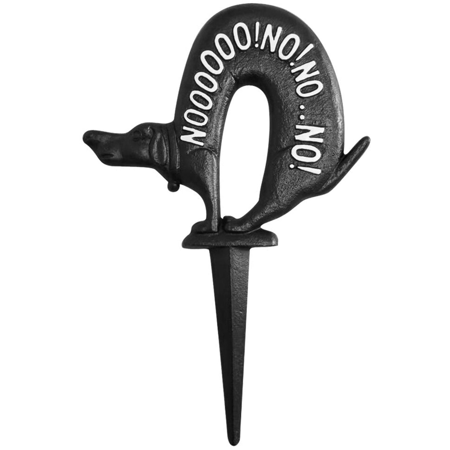 ~NOOOOOO!NO!NO..NO!~ Cast Iron Dog Sign - Velora Luxury Fashion
