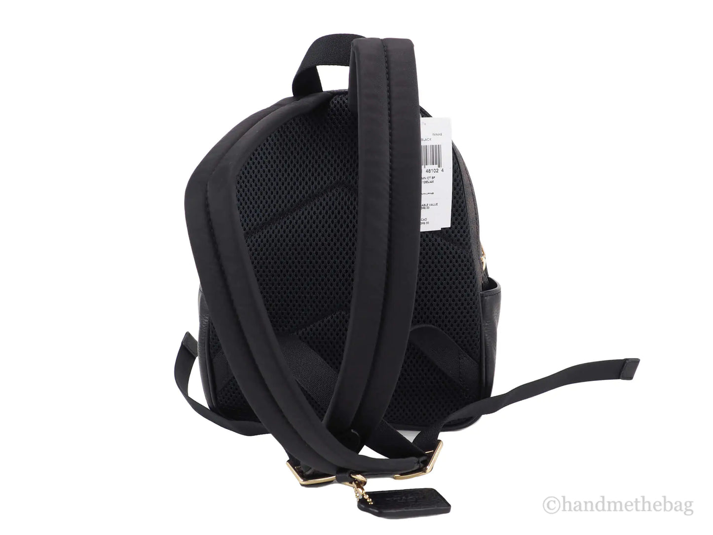 Coach Mini Court Signature Canvas Backpack