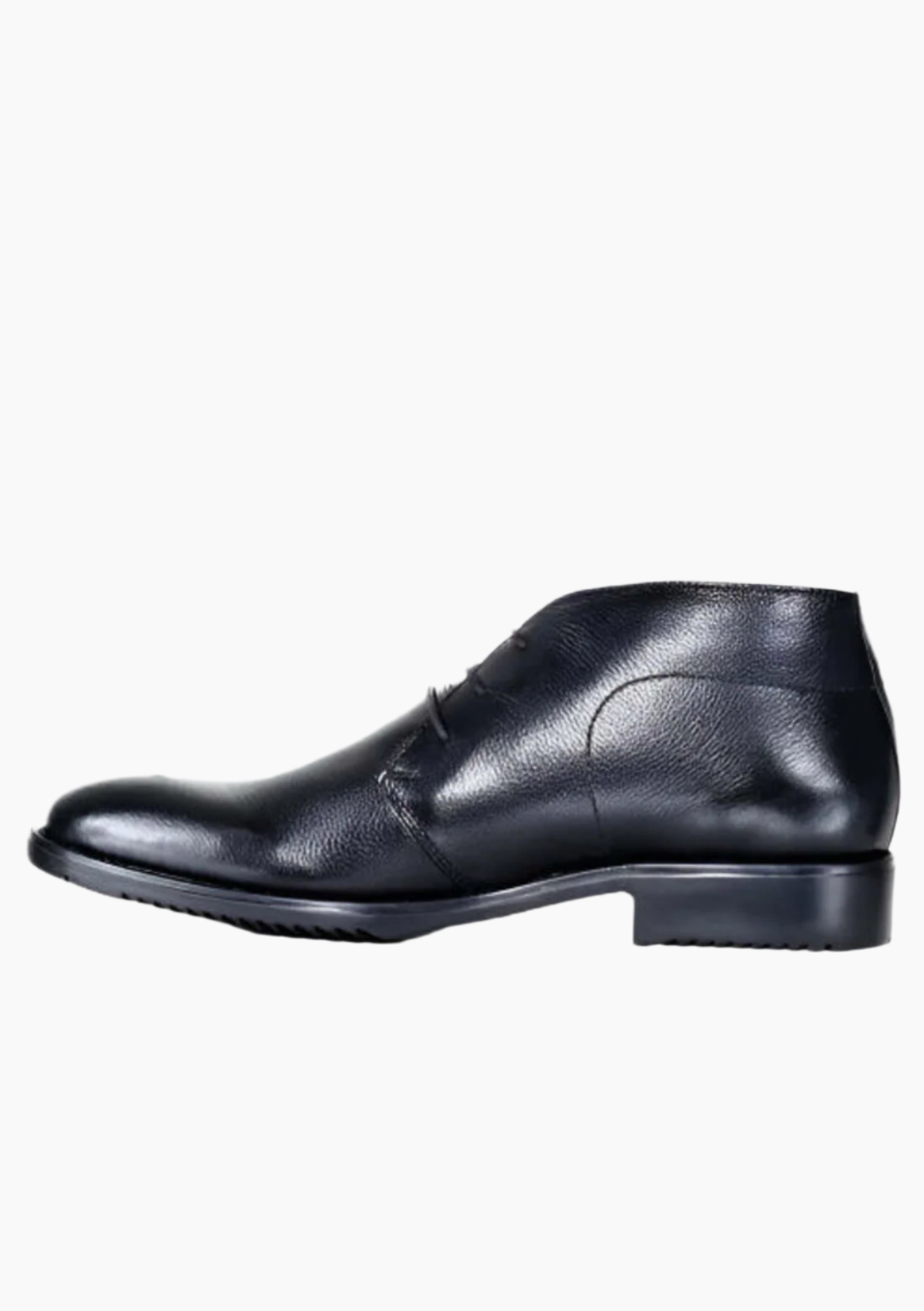 OHM Natural Grained Classic Leather Ankle Boot - Velora