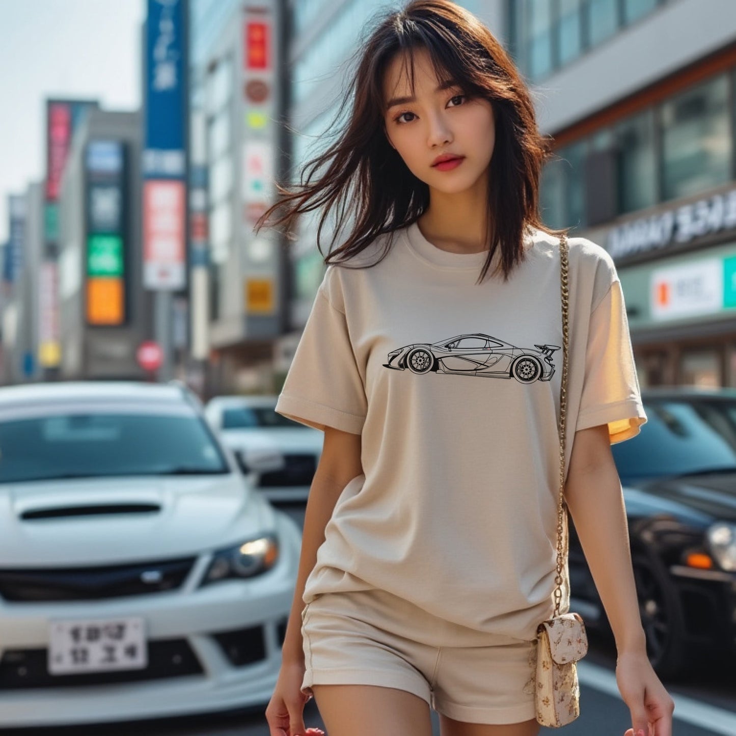 P1 GTR Automotive Graphic T-Shirt | Mens & Womens (Unisex) - Velora