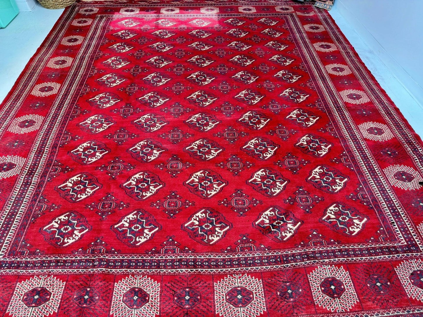 Persian Turkmen Rug | 10' x 12' 7" - Velora