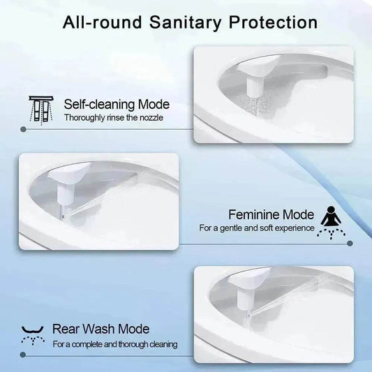 Plastic Manual Toilet Bidet set for Women Wash - Velora