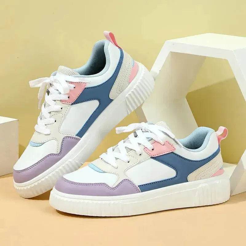 Platform Fashion Lace-up Casual Sneaker Soft Bottom Comfortable - Velora