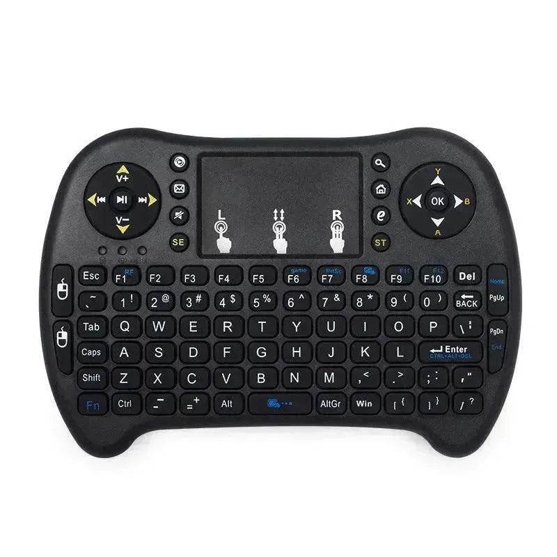 Private Mode I8 Flying Squirrel Smart Touch Game USB2.4G Full Keyboard TV Brain Wireless Remote Control - Velora