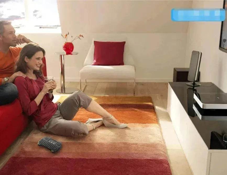 Private Mode I8 Flying Squirrel Smart Touch Game USB2.4G Full Keyboard TV Brain Wireless Remote Control - Velora