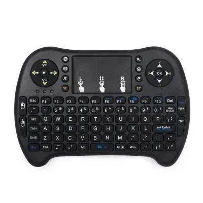 Private Mode I8 Flying Squirrel Smart Touch Game USB2.4G Full Keyboard TV Brain Wireless Remote Control - Velora
