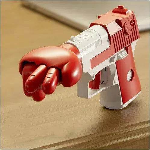 Punch Gun Rock, Paper, Scissor Game Props Decompression Kids Fun Toy EX-STOCK Canada