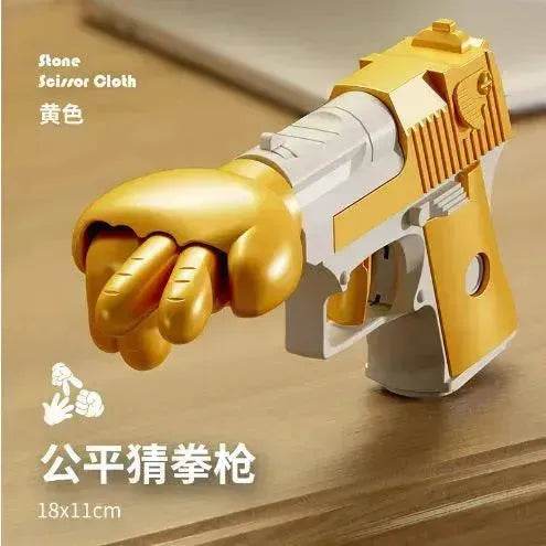 Punch Gun Rock, Paper, Scissor Game Props Decompression Kids Fun Toy EX-STOCK Canada