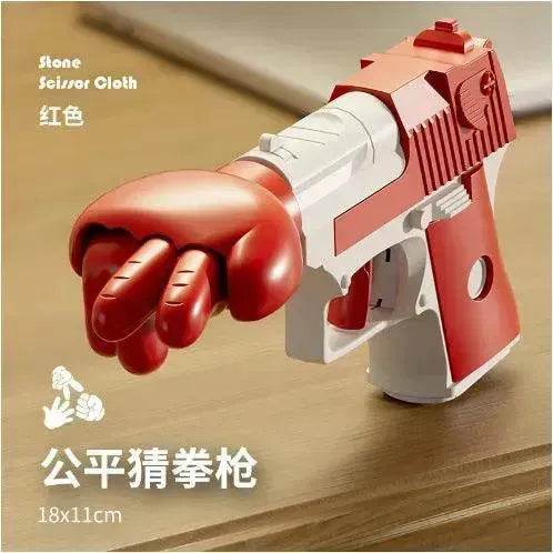 Punch Gun Rock, Paper, Scissor Game Props Decompression Kids Fun Toy EX-STOCK Canada