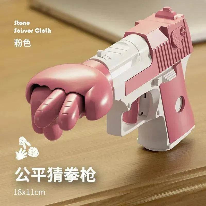 Punch Gun Rock, Paper, Scissor Game Props Decompression Kids Fun Toy EX-STOCK Canada