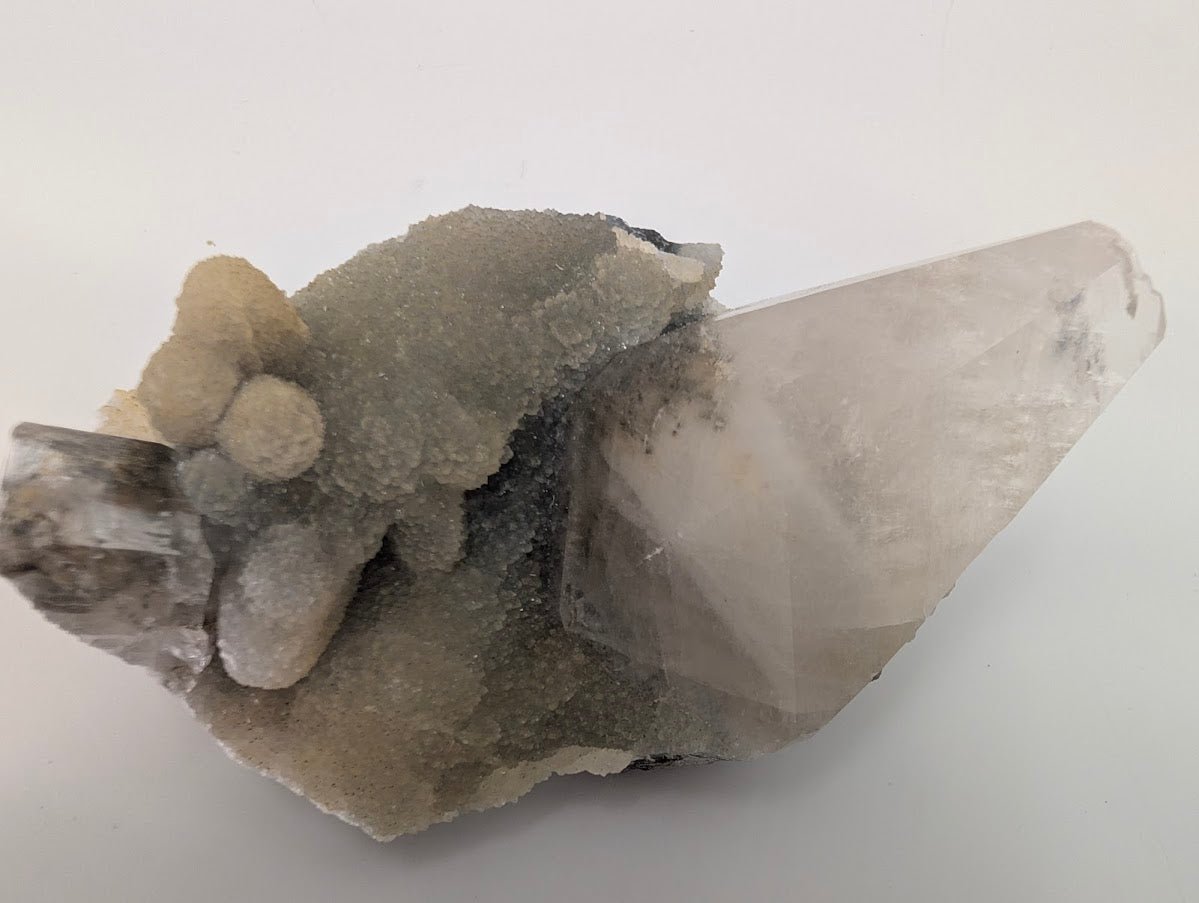 Radiant Dogtooth Calcite with Sugar Sphalerite – Fujian, China