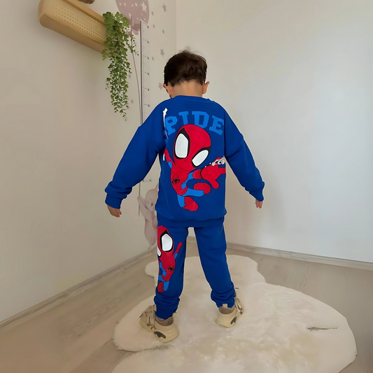 Blue Boys Jogger Set