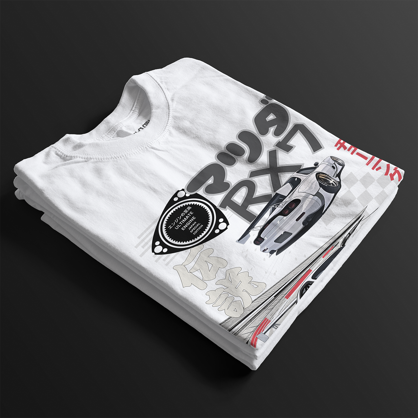 Legendary Suzuka RX7 Automotive Graphic T-Shirt | Mens & Womens (Unisex) - Velora