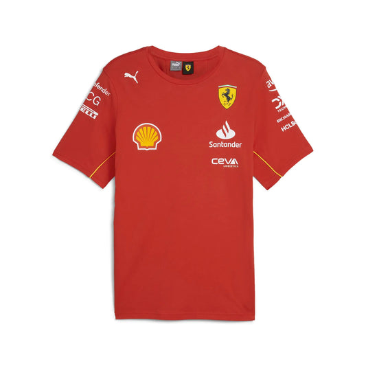 PUMA Ferrari 2024 Team T-Shirt - Burnt Red Medium