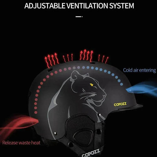 Ski Helmet Adult Men And Women Outdoors Safety - Velora