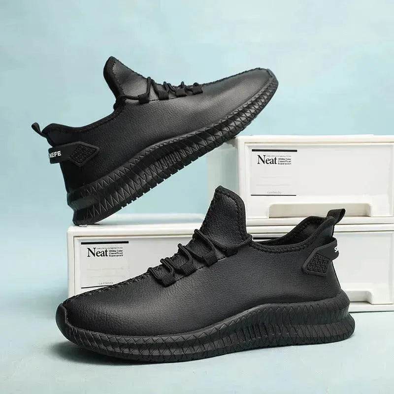 Sports Casual Leather Shoes Men - Velora