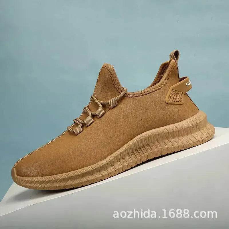 Sports Casual Leather Shoes Men - Velora