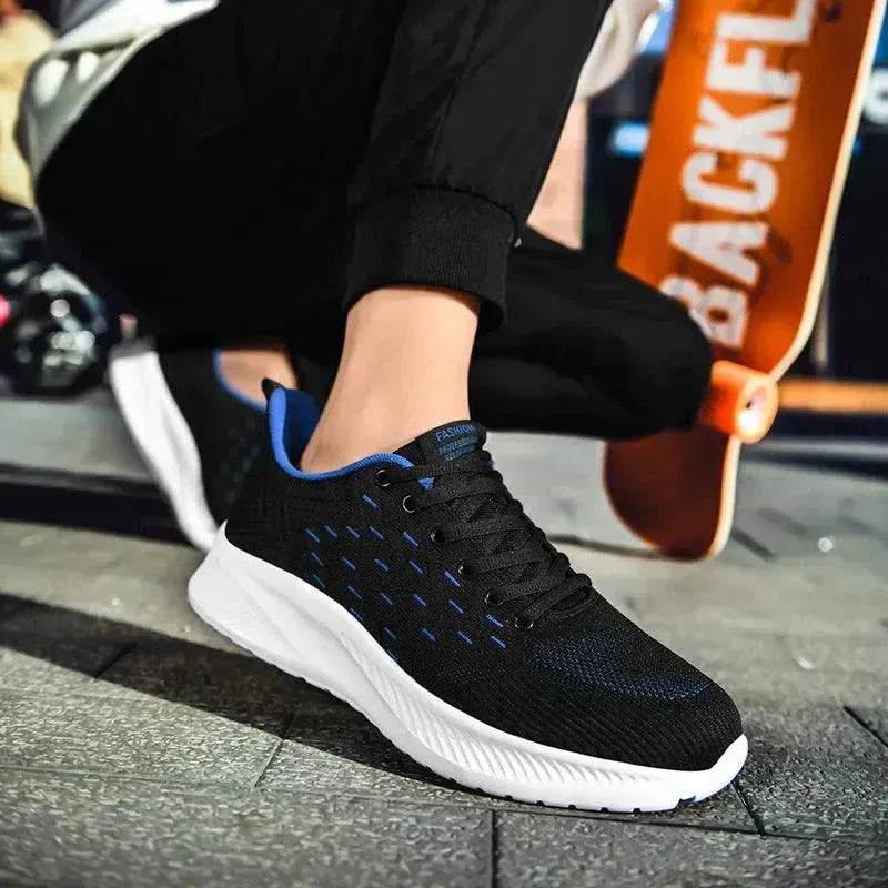 Sports Flying Woven Cold Sticky Ultralight Casual Running Shoes - Velora