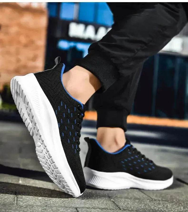 Sports Flying Woven Cold Sticky Ultralight Casual Running Shoes - Velora