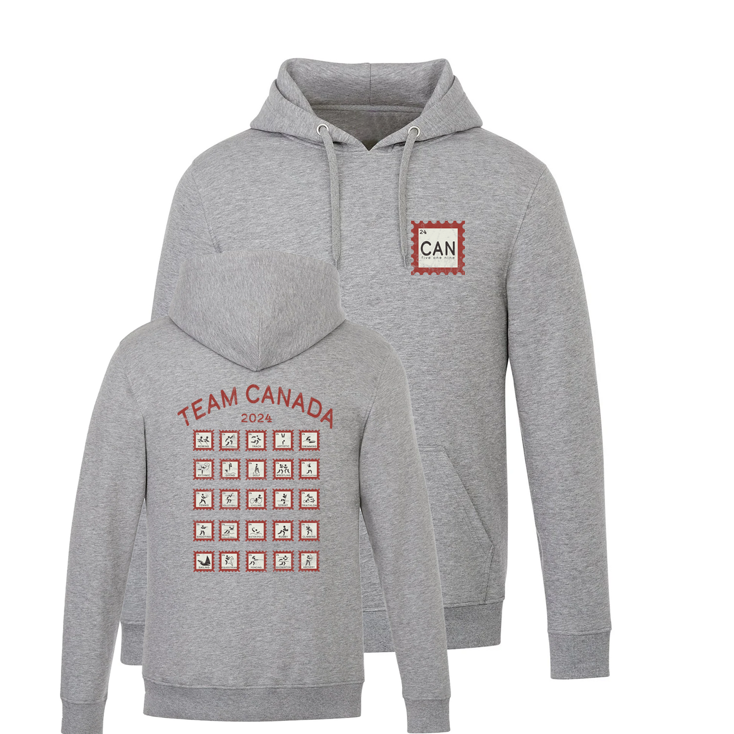 CANADA STAMP HOODIE (YOUTH) - Velora