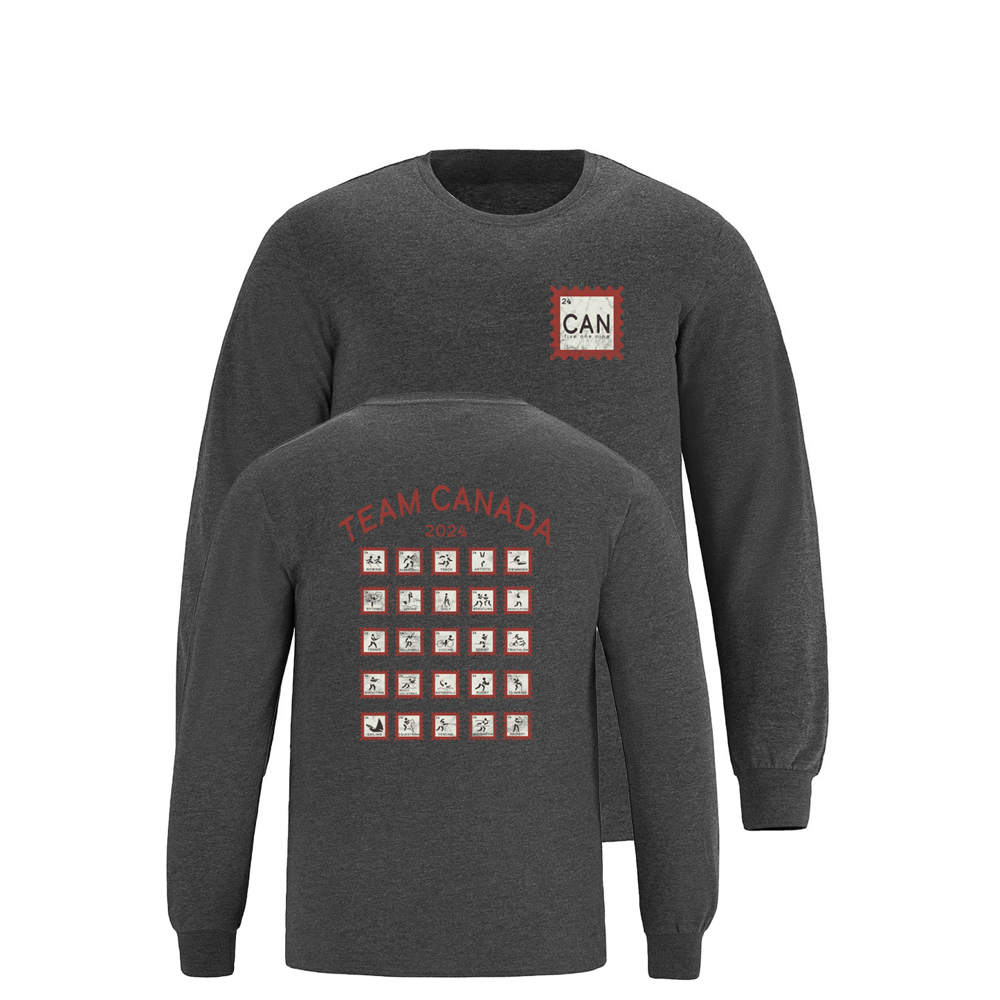 CANADA STAMP LONG SLEEVE (MENS) - Velora