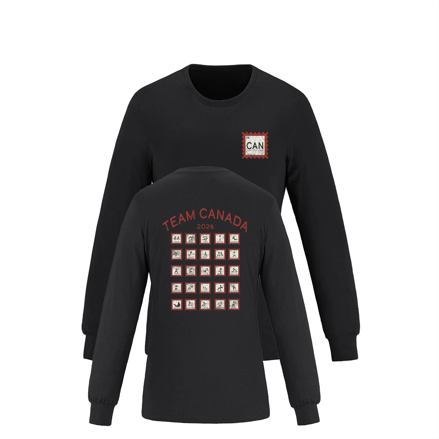 CANADA STAMP LONG SLEEVE (WOMENS) - Velora