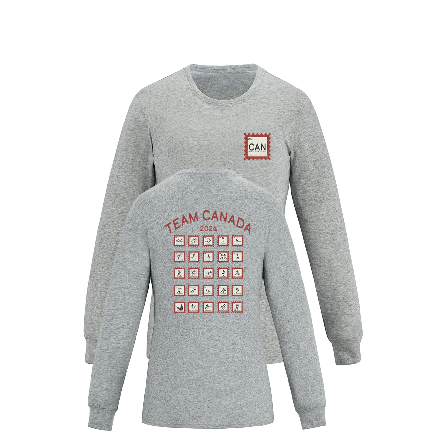 CANADA STAMP LONG SLEEVE (WOMENS) - Velora