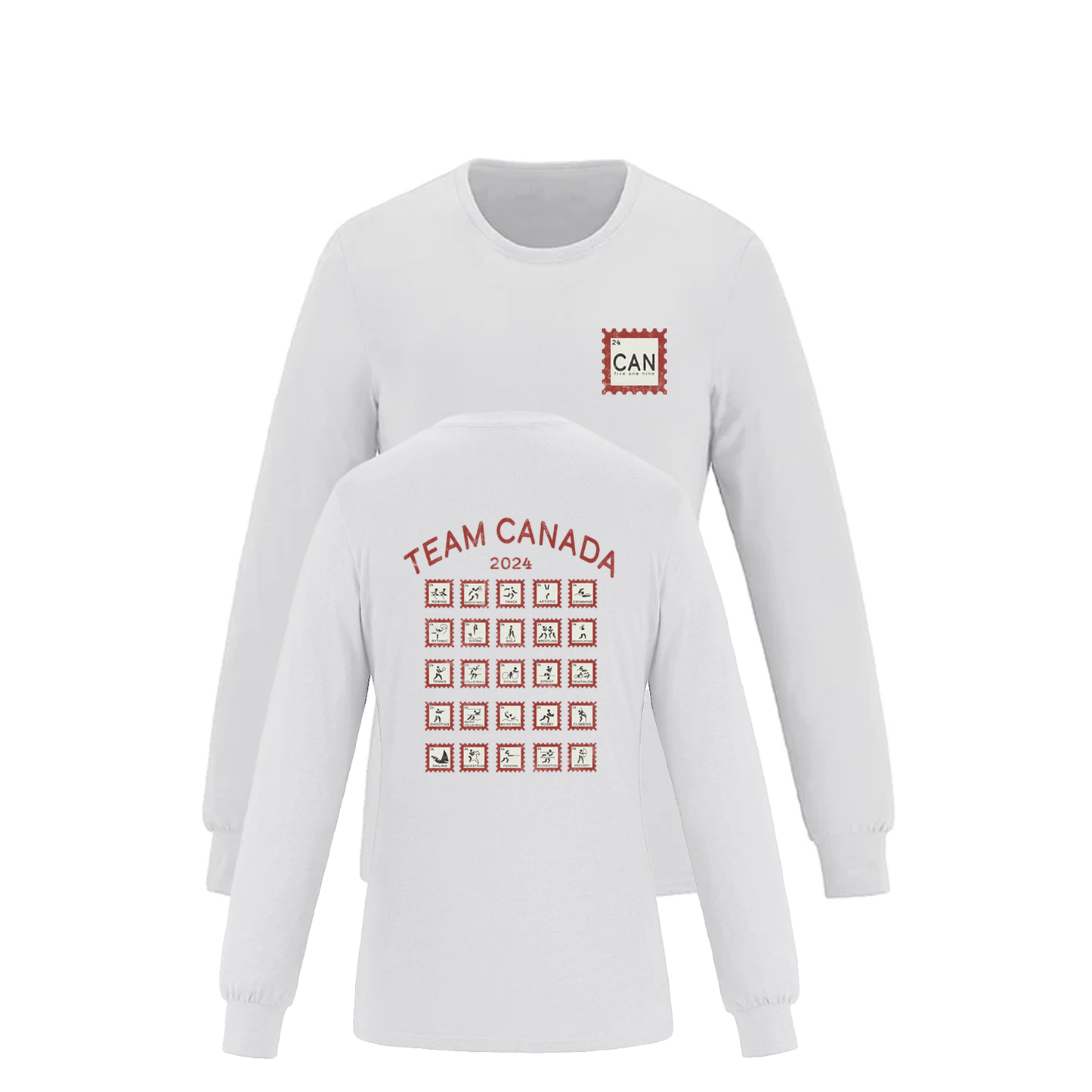 CANADA STAMP LONG SLEEVE (WOMENS) - Velora