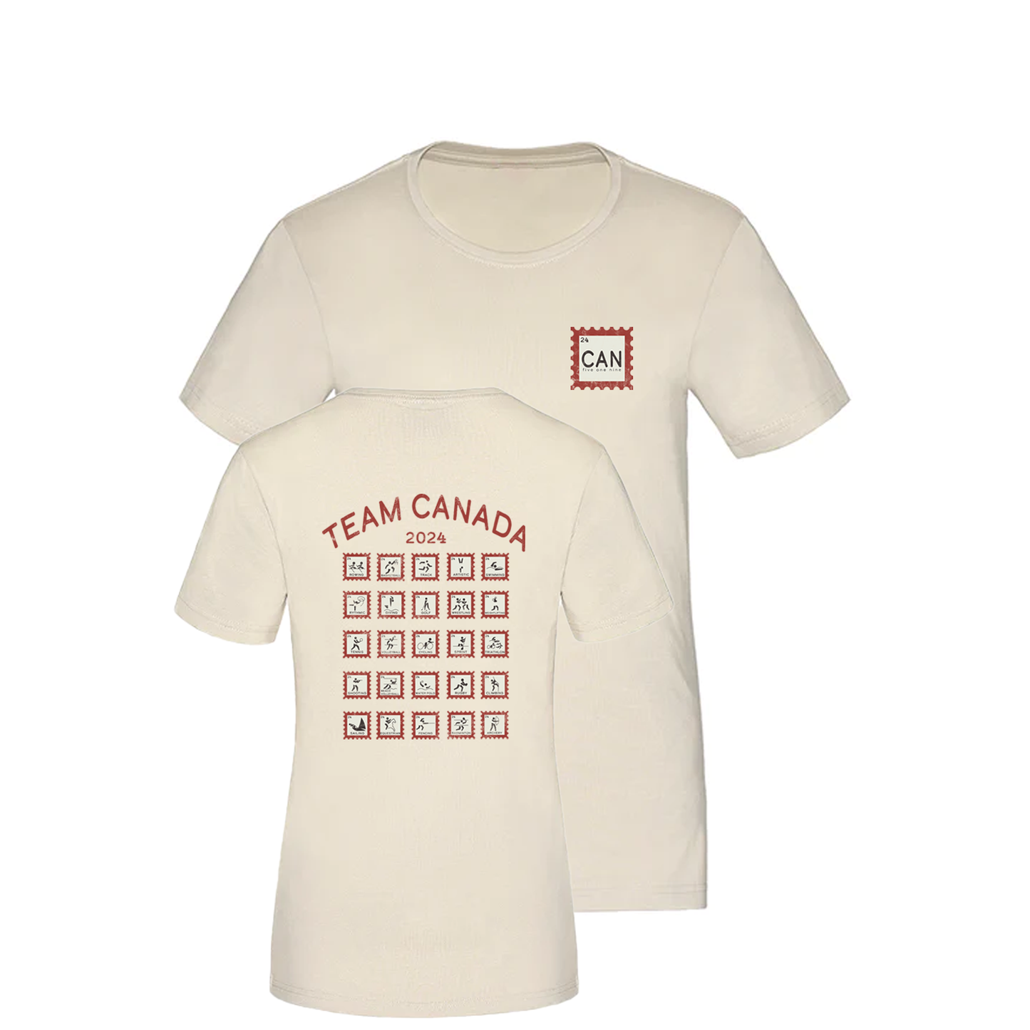 CANADA STAMP TEE (WOMENS) - Velora