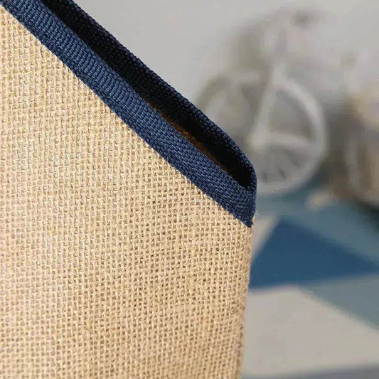 Summer Beach Retro Style Shopping Coarse Beach Bag