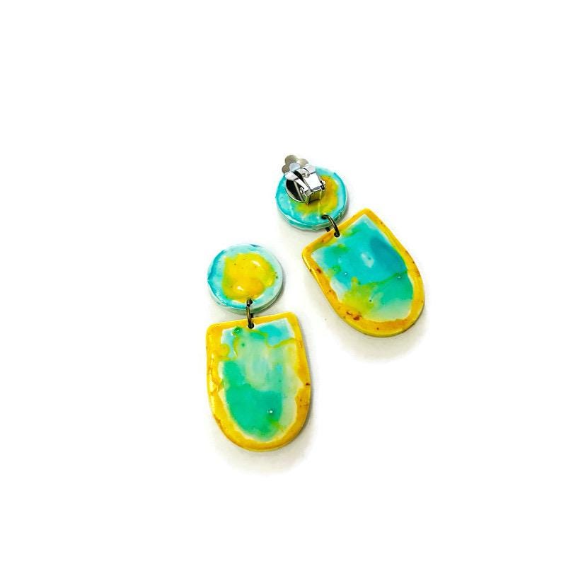 Two Tone Necklace & Earring Set Handmade - Velora Luxury Fashion