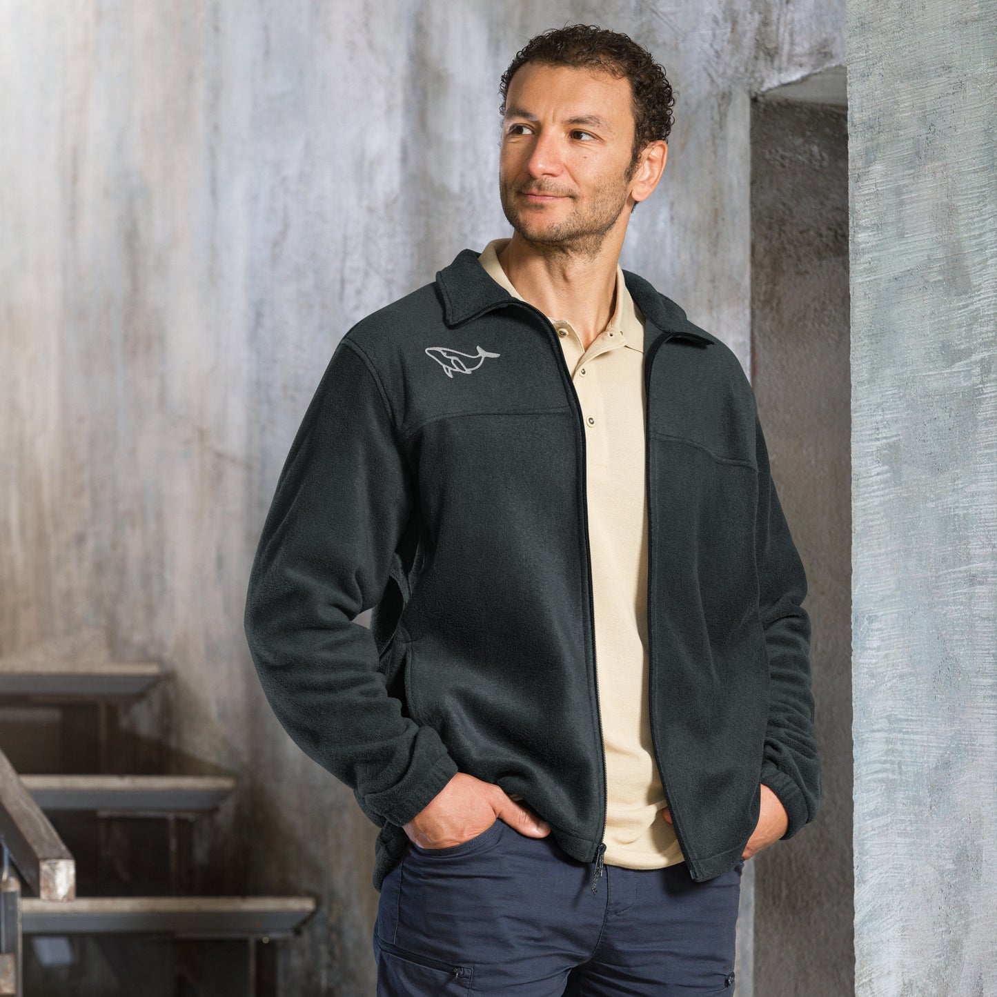Unisex Columbia fleece jacket - Velora