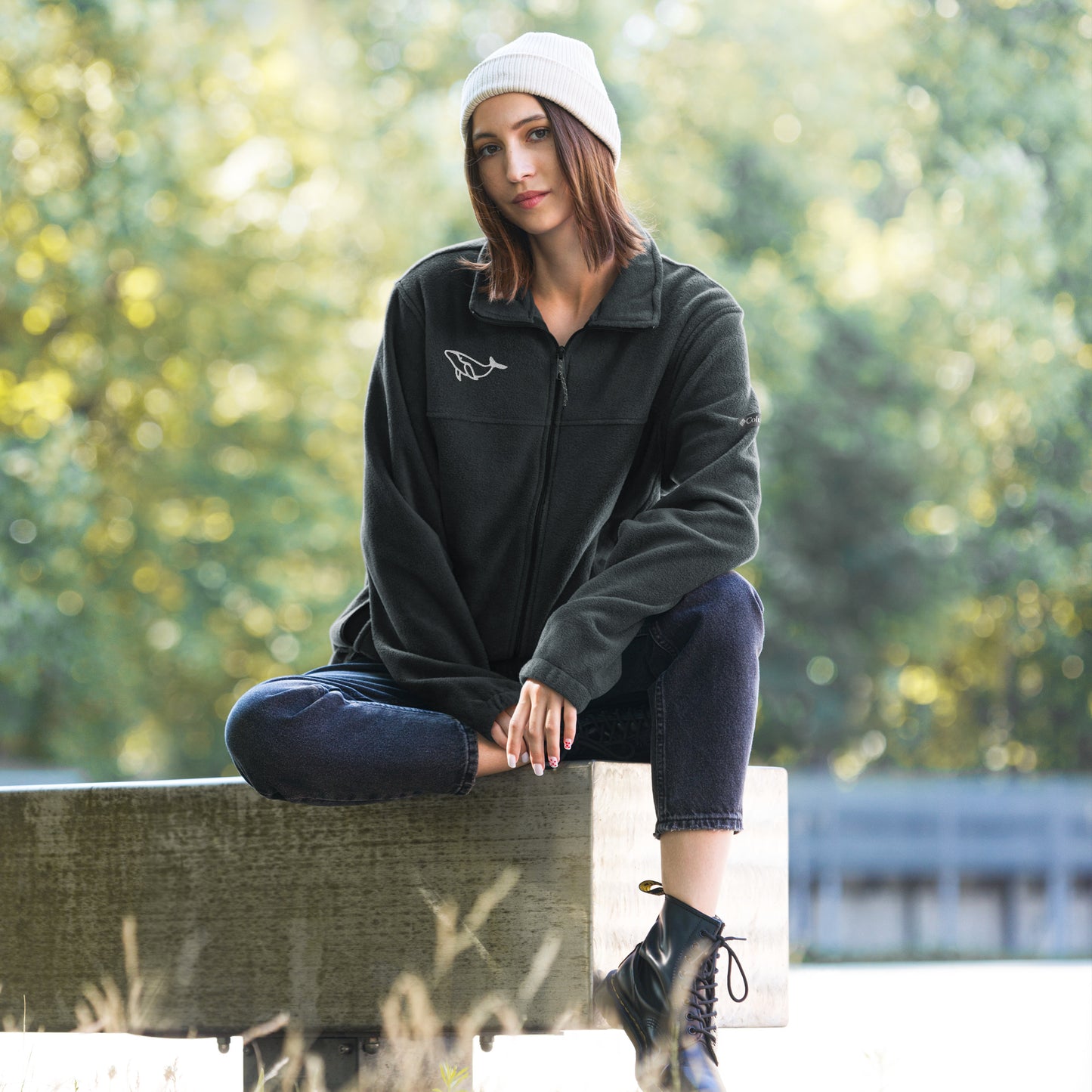 Unisex Columbia fleece jacket - Velora