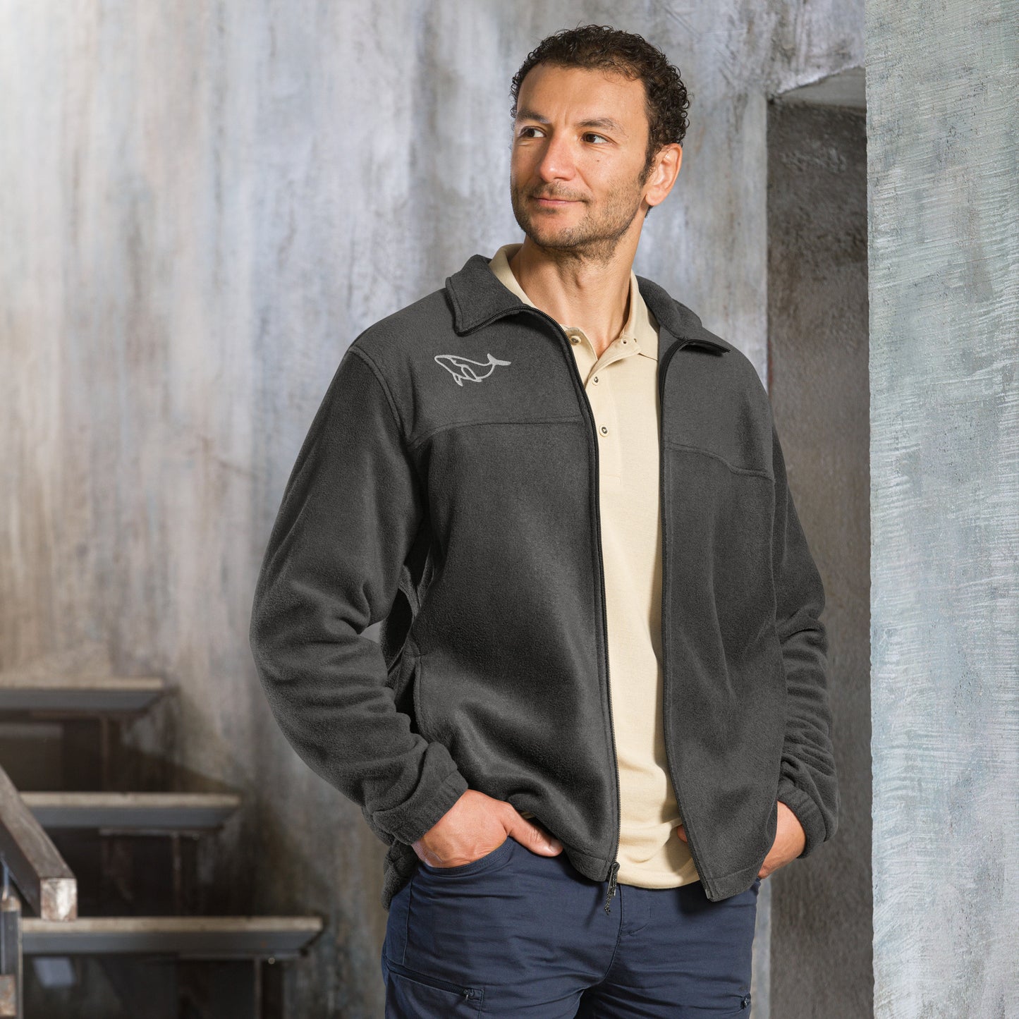 Unisex Columbia fleece jacket - Velora